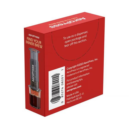 Filtry papierowe Aeropress XL 200 sztuk