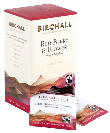 BIRCHALL Herbatka owocowa Red Berry & Flower 25 kopert