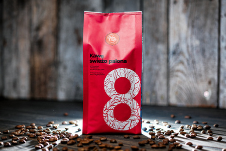Kawa ziarnista No. 8 Pura Vida z rzemieślniczej palarni Quba Caffe - 250g