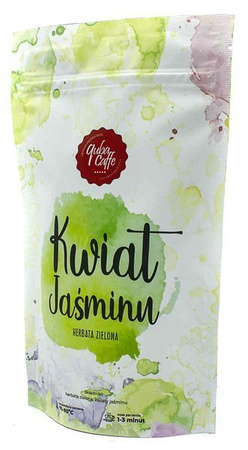 Herbata liściasta zielona z dodatkami Kwiat Jaśminu 100g Quba Caffe