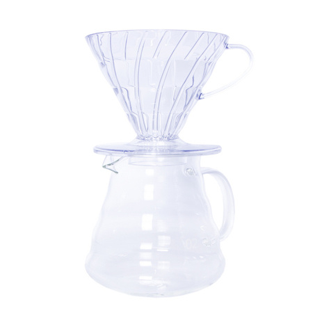 Drip plastikowy przeźroczysty 1-4 filiżanki