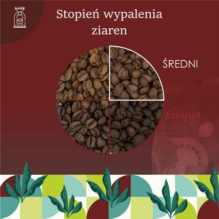 Kawa ziarnista Etiopia Guji 1 kg – Quba Caffe