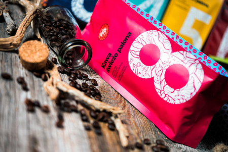 Kawa ziarnista No. 8 Pura Vida z rzemieślniczej palarni Quba Caffe - 250g