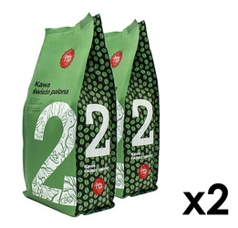 2x 1 kg Kawa ziarnista No. 2 z rzemieślniczej palarni Quba Caffe