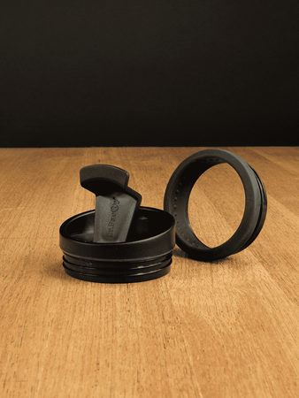 Kubek termiczny na kawę Dr.Bacty Notus 360 ml - biały