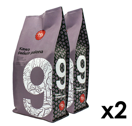 2x 1 kg QUBA CAFFE Kawa mielona No. 9