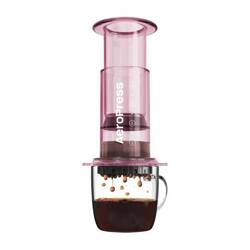 AeroPress Clear Pink - Zaparzacz do kawy różowy 250ml