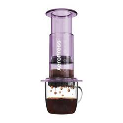 AeroPress Clear Purple - Zaparzacz do kawy fioletowy 250ml