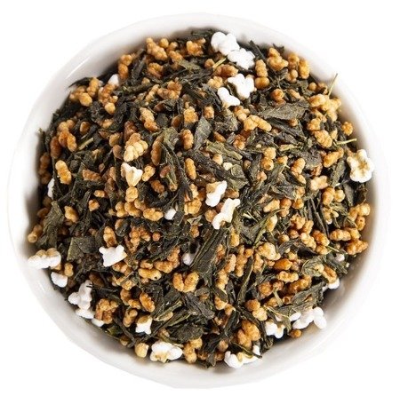 Herbata liściasta zielona z dodatkami Japan Genmaicha 100g Quba Caffe